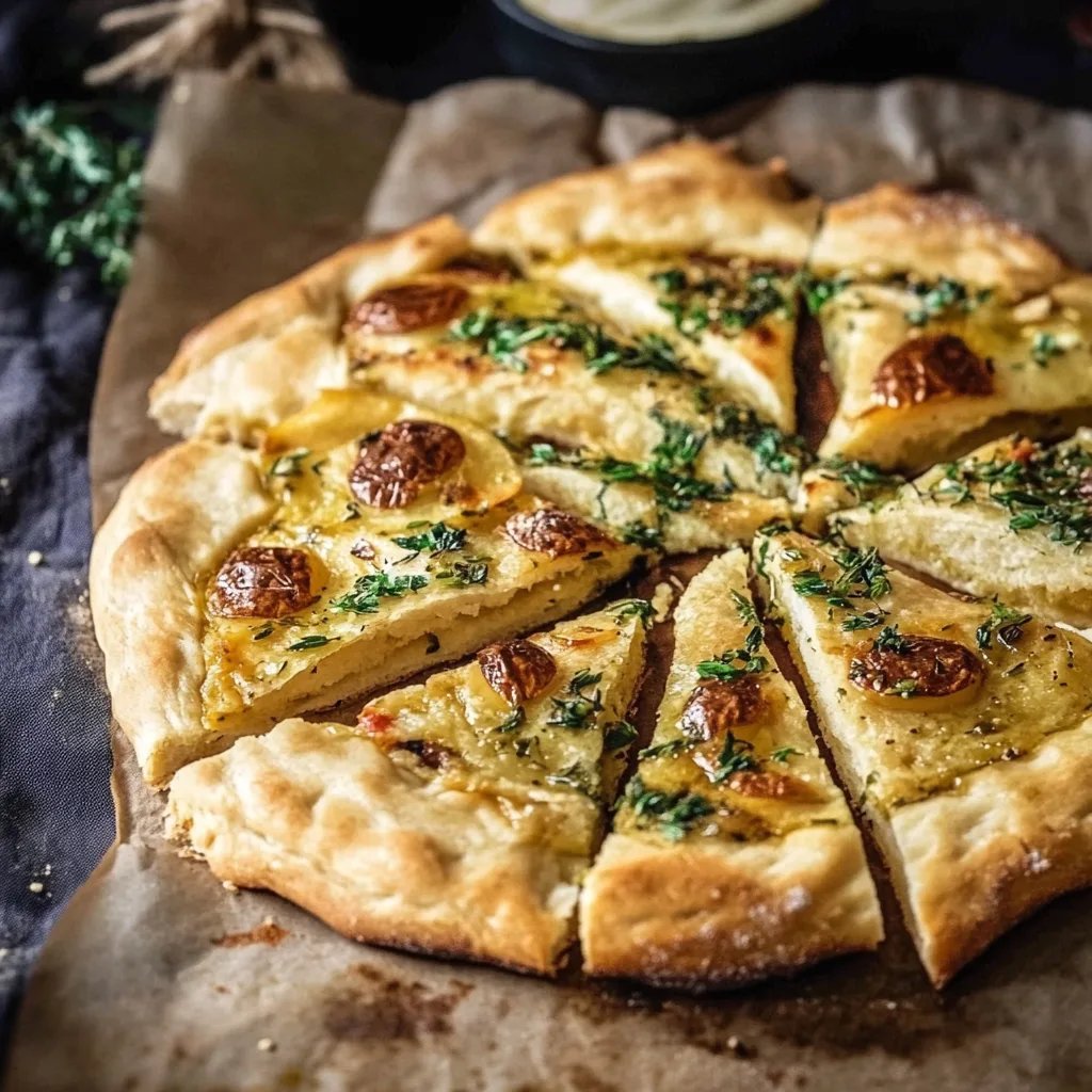 Schneller Blätterteig-Baum mit Pesto
