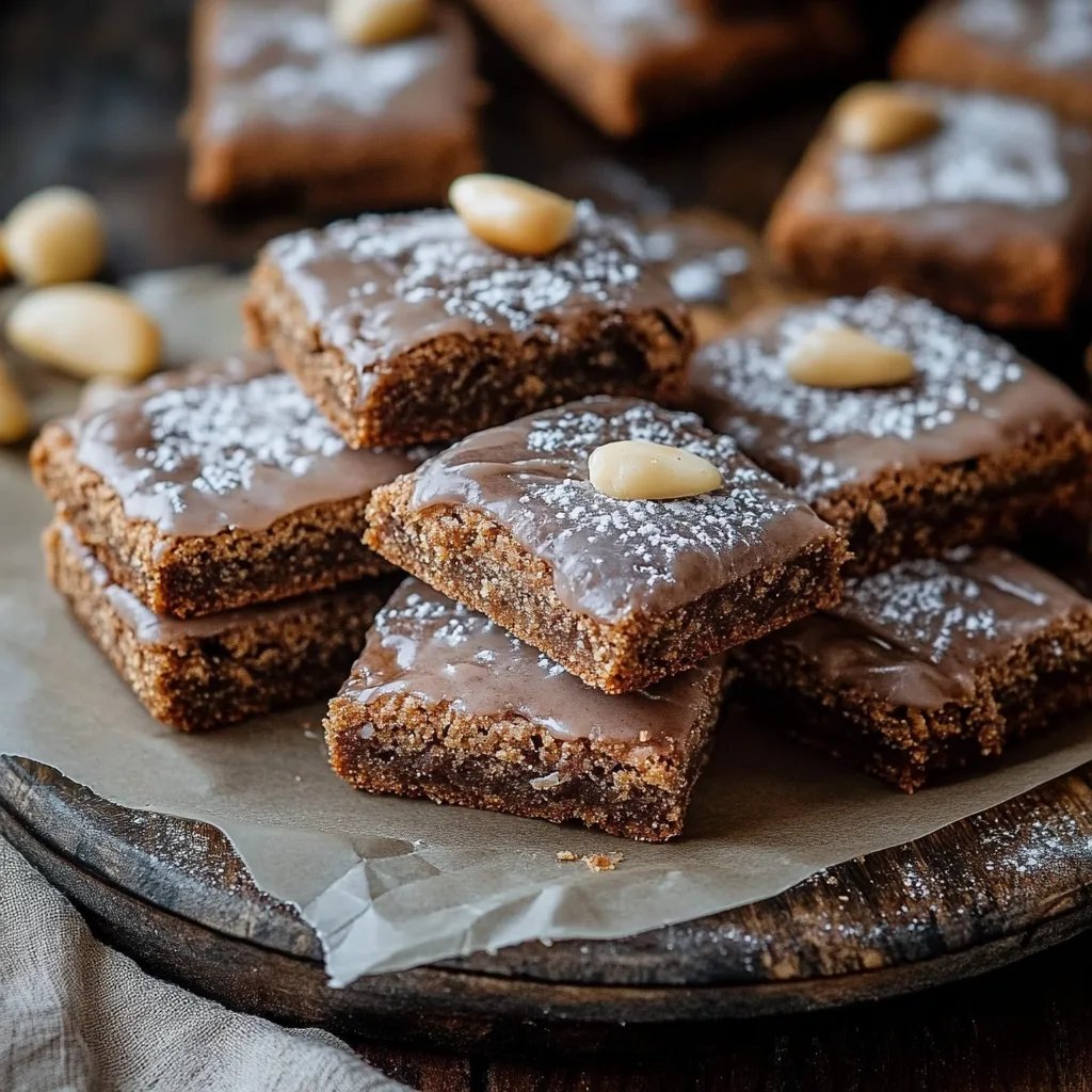Elisenlebkuchen vom Blech