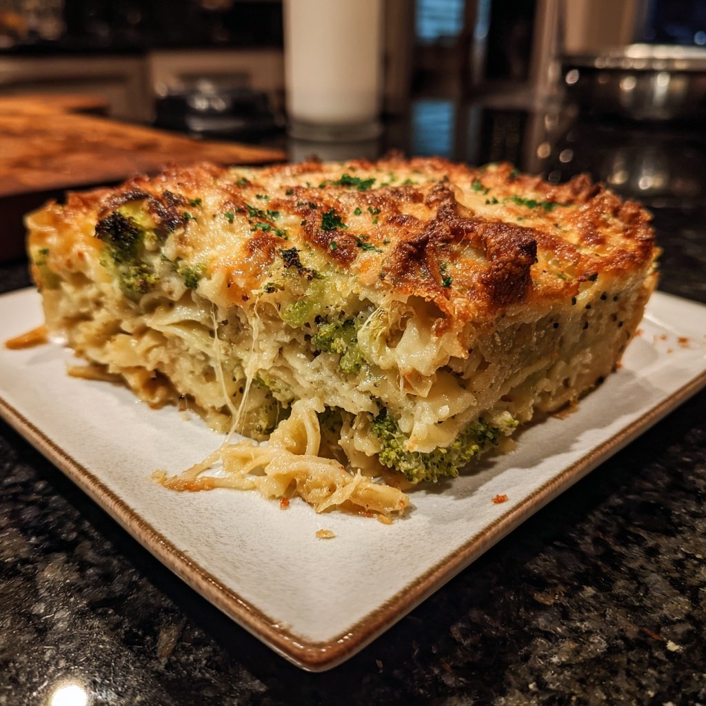 Brokkoli Auflauf Mit Vollkornnudeln