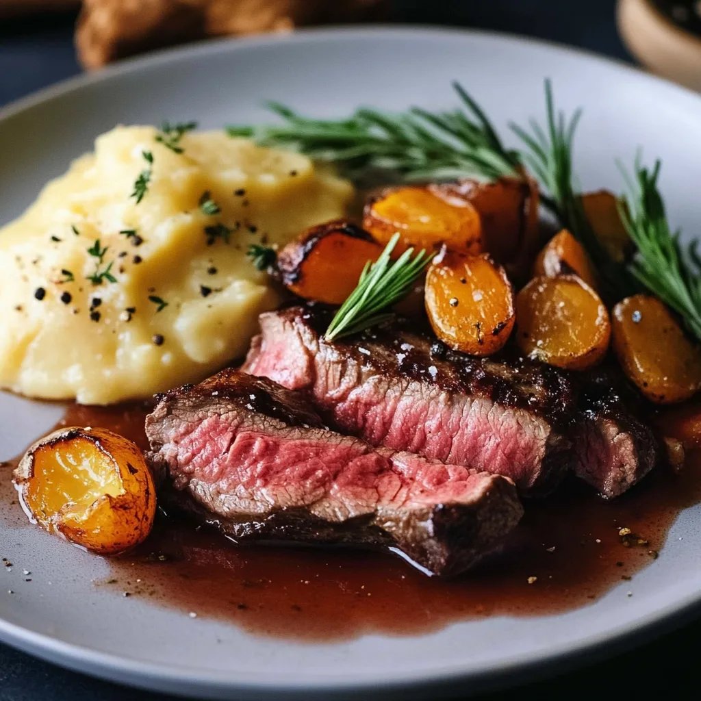 Weihnachtliches Rinderfilet