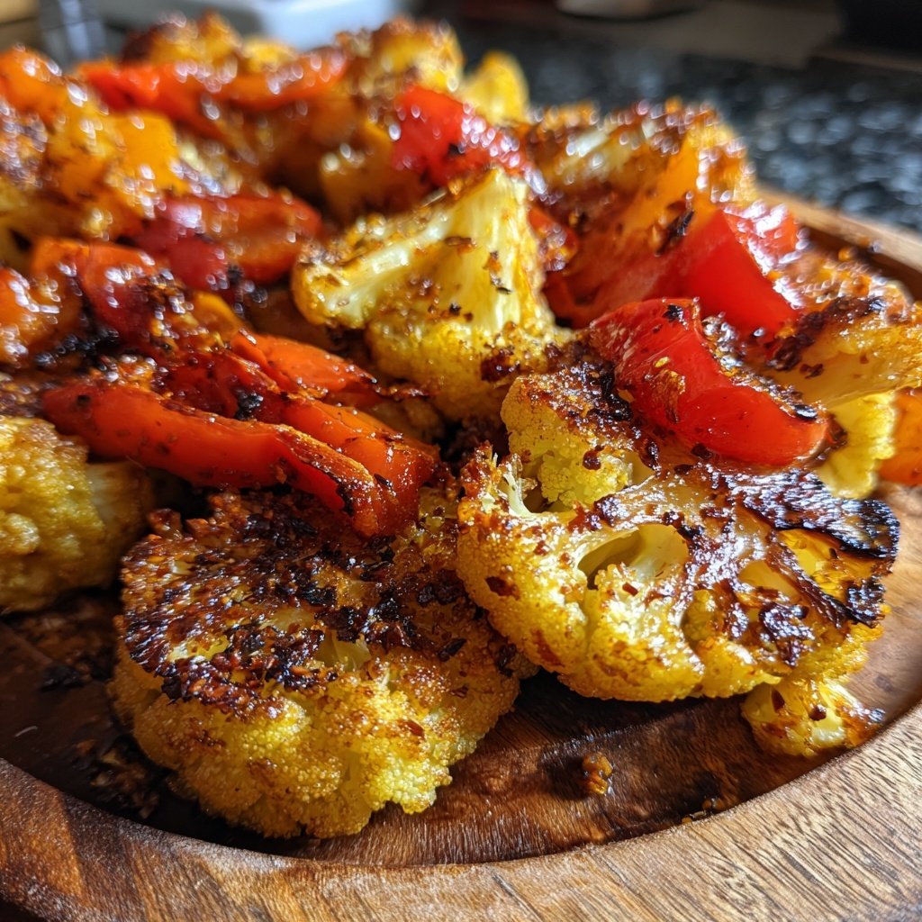 Blumenkohl mit Paprika