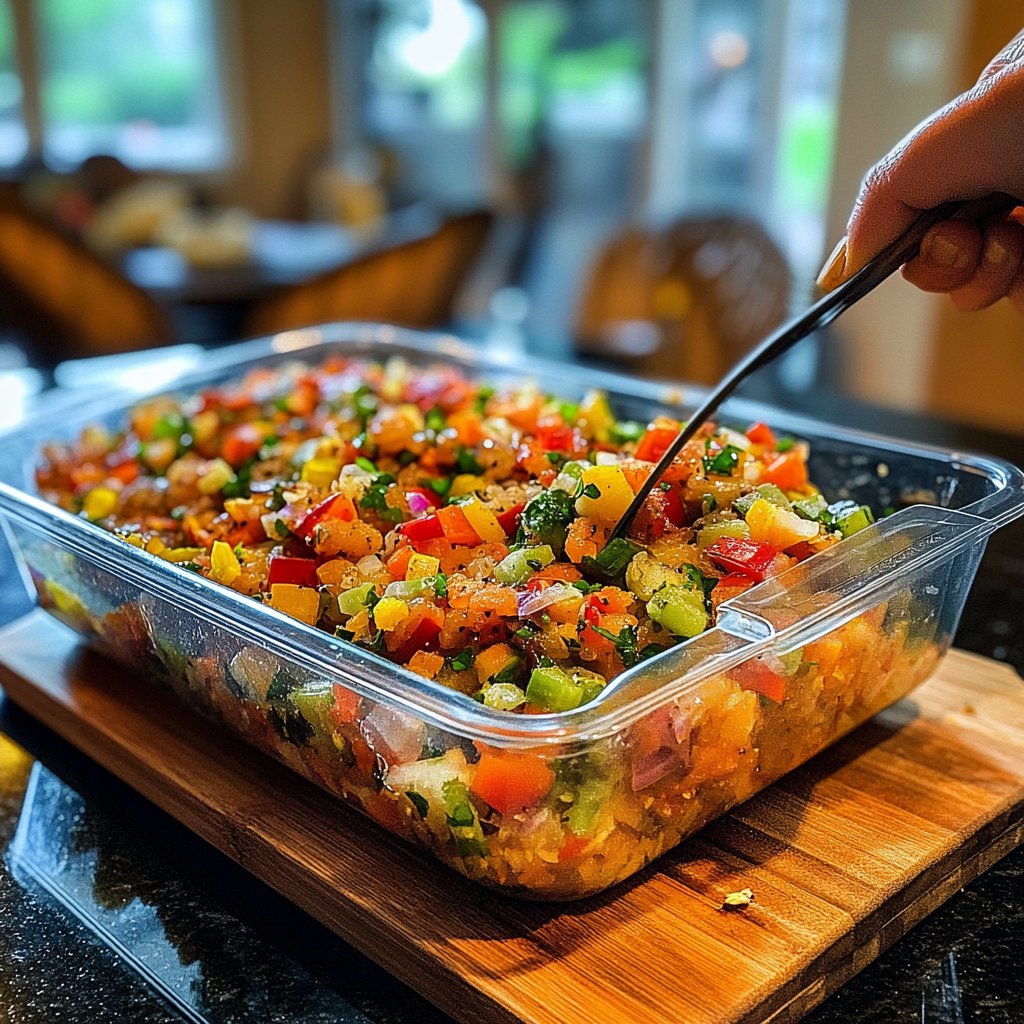 Mittagessen für die Woche