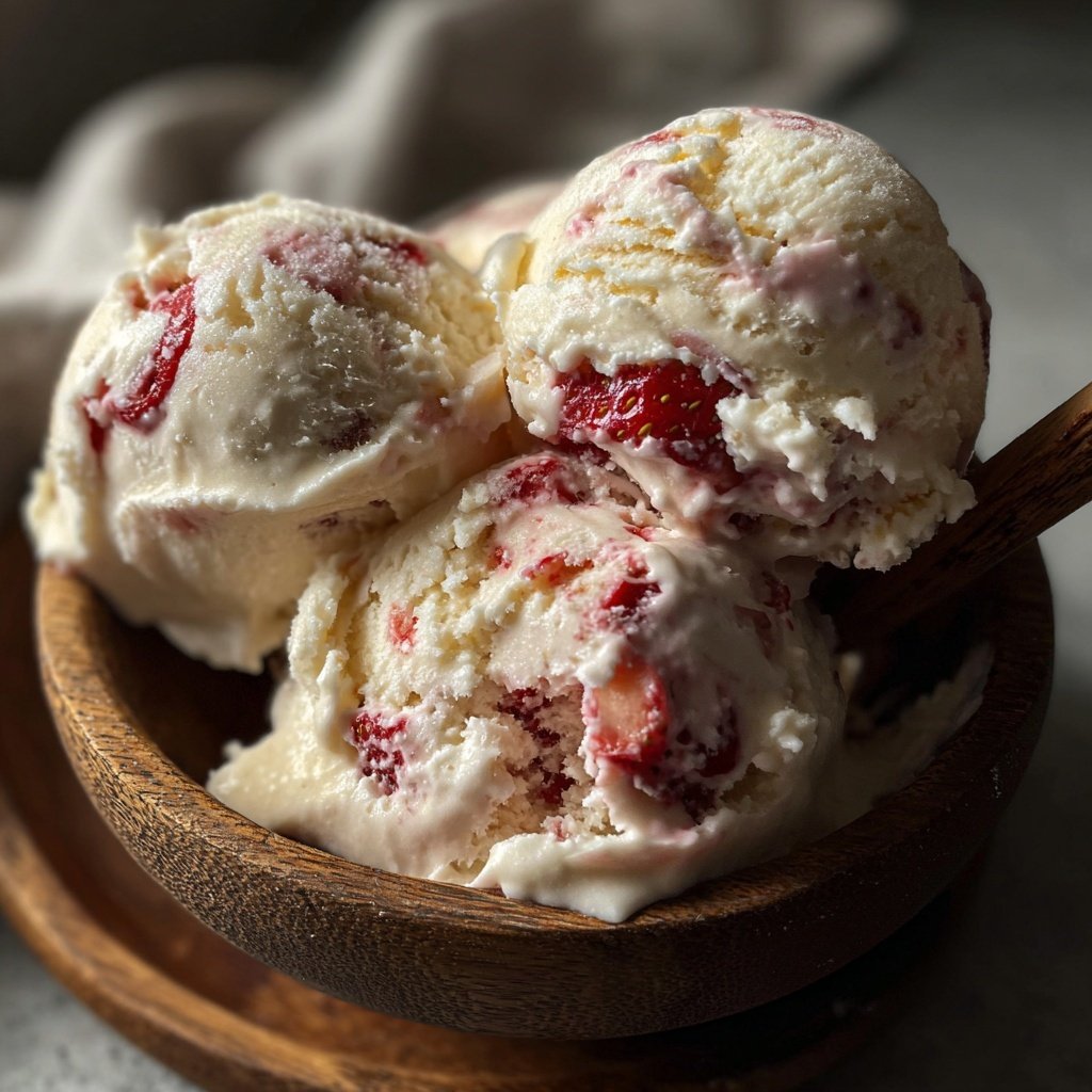 Erdbeer Eis Selber Machen Ohne Eismaschine