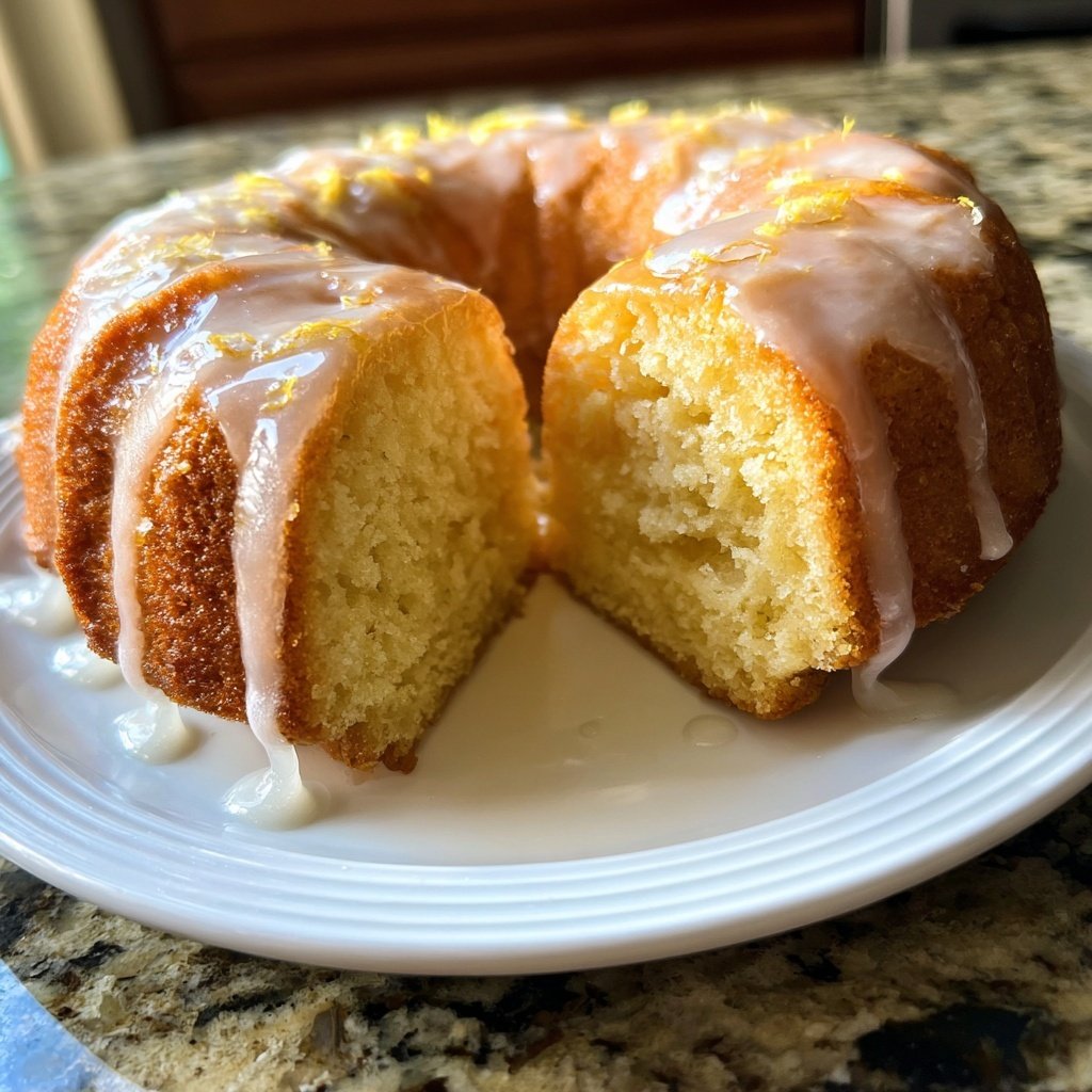 Zitronenkuchen aromatisch